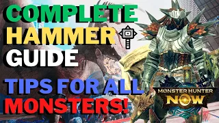 Crush Every Monster! Complete Hammer Guide and Builds!  - Monster Hunter Now Guide & Tutorial