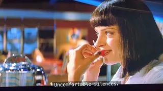 Pulp Fiction - Comfortably share silence scene