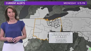 Cleveland area weather forecast: More on the dry conditions, air quality issues