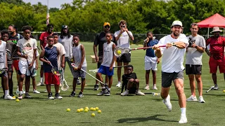 We Surprised a Group of Kids with New Goals and a Shooting Lesson