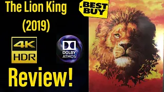 “The Lion King” (2019) 4K Steelbook Review!