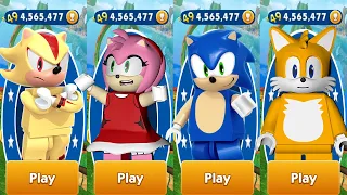 Sonic Dash - LEGO Amy vs LEGO Sonic vs LEGO Tails vs All Bosses Zazz Eggman - Run Gameplay
