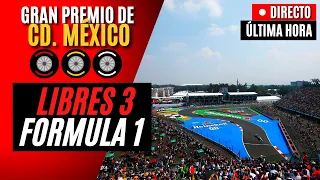 🔴 F1 DIRECTO | GP MÉXICO (LIBRES 3) - Live Timing y Telemetría