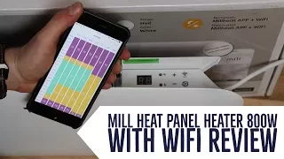 MILL HEAT PANEL HEATER 800W WITH WIFI REVIEW | Henry Reviews