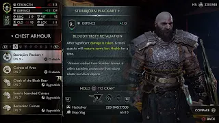 God of War Ragnarok NG+ new workshop features + How to get Gilded Coins