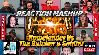 Homelander Vs The Butcher and Soldier Boy Reaction Mashup | The Boys