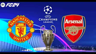 FC 24 | Manchester United vs Arsenal - UCL UEFA Champions League - PS5™ Gameplay