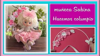 COLUMPIO DE ARO para muñecas de tela PATRONES GRATIS  video -614