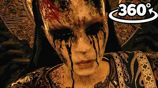 Resident Evil 8 Village | Mother Miranda Boss Fight + ending | 4K 360 video