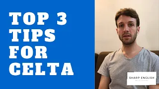 Tips for CELTA