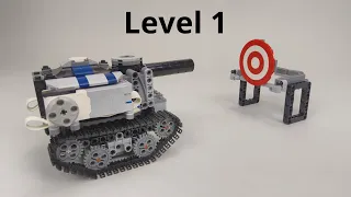Shooting LEGO Targets...