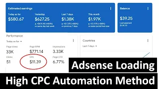 Adsense Loading High CPC Automation Method | 2024 With New Update | AdsPower Automation  ADX Trick