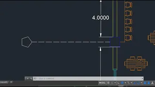 How to decrease spacing of dashed line on AutoCAD drawing