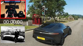 007 Aston Martin DB10 Forza Horizon 4 | Steering Wheel + Shifter | Gameplay