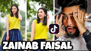 Zainab Faisal New TikTok _ Reaction | SISTROLOGY | Zainab Faisal Tiktok Videos 2022