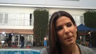 Sandra Bullock talks pre-Oscar win