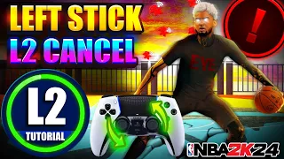 BEST LEFT STICK & L2 CANCEL TUTORIAL WITH HANDCAM *EASY*