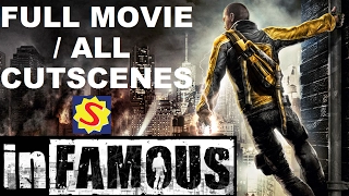 Infamous - All Cutscenes - Both Good & Evil