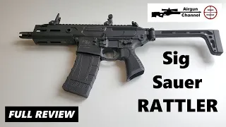 Sig Sauer RATTLER (Full Review) 3 Shot Burst Replica BB Gun with Semi-Auto & Full Auto Burst Mode