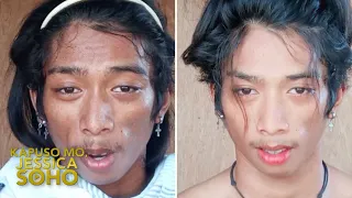 Lalaki, achieve ang instant transformation sa pamamagitan ng filter?! | Kapuso Mo, Jessica Soho