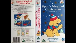 Spot's Magical Christmas (1995 UK VHS)