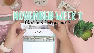 November Week 1 Check in | Uk Cash Stuffing | Stuffing £250 | Cash Stuffing | Hyper Jar