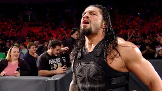 Roman Reigns Spears Braun Strowman through barricade: On this day in 2017