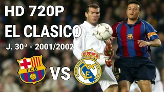 La Liga 2001/02: Jornada 30ª - FC. Barcelona VS Real Madrid (16/03/2002)