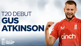 ✨ Best Men's T20 Figures on Debut! | Gus Atkinson Shines with 4-20