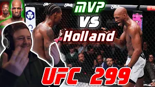 MVP IS HILARIOUS  -- Michael "Venom" Page vs Kevin Holland -- UFC 299 Reaction