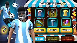 URGENTE!! MELHOR WEB EVENTO, PEGUE AS CAMISAS DE TIME? CALÇA ANGELICAL, PUNHO - NOVIDADES FREE FIRE