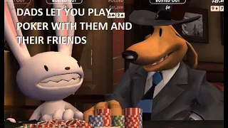 Power couple plays poker