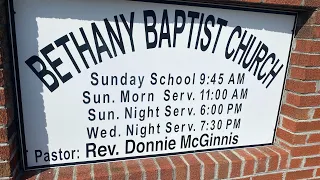 Bethany Baptist Church Cemetery Est. Early 1800’s Raccoon Valley Rd