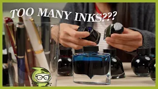 😱 How to Use Up All Your Fountain Pen Inks??? 😭 Stationery Problems