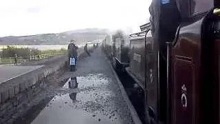 Double Headed Farlies - Earl of Merioneth & Merddin Emrys at Porthmadog on the Ffestiniog Railway