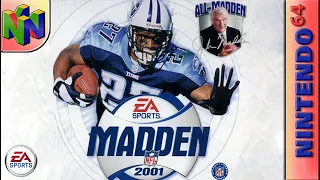 Longplay of Madden 2001 NFL