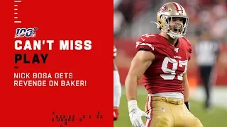 Nick Bosa Plants the Flag on Baker