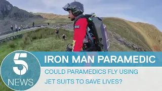 Jet suit paramedic tested in Lake District could save lives | 5 News