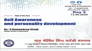 Increase your self-awareness with one simple fix | Personality Development Tips | Webinar By GGSSC