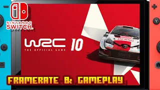 WRC 10 The Official Game - (Nintendo Switch) - Framerate & Gameplay