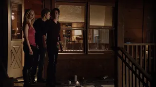 TVD 5x20 - Enzo drowning Elena was just a distraction, he stopped the cloaking spell | HD