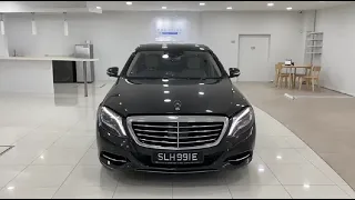 Mercedes Benz S500 Long R20 LED Black 2014-SLH991E