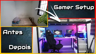 QUARTO GAMER | PROJETO 2021 antes e depois 💥 | Faça você mesmo ! EP2