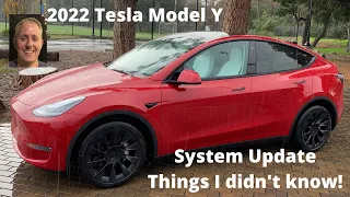 2022 Tesla Model Y updates, crazy noises the car makes, what to expect! I didn’t know this! #MYLR