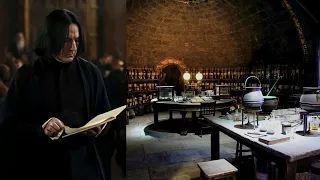 Potion Class with Severus Snape Ambience // ASMR, Harry Potter