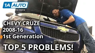 Top 5 Problems: Chevy Cruze Sedan 2008-16 1st Gen