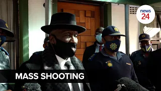 WATCH | ‘I hope we don’t get used to this on the Cape Flats' - Cele visits scene of mass shooting