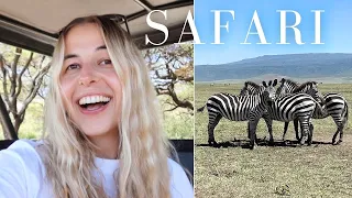 SAFARI in Tanzania was a CHALLENGE.. (Ngorongoro & Serengeti)