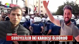 Suriyeliler iki kardeşi öldürdü