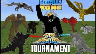 Godzilla VS Kong [KING OF MONSTERS TOURNAMENT] Minecraft PE